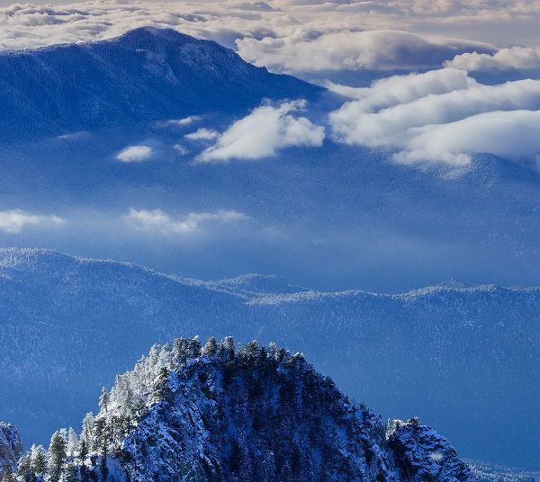 View from the Sandia Mountain Wilderness-New Mexico